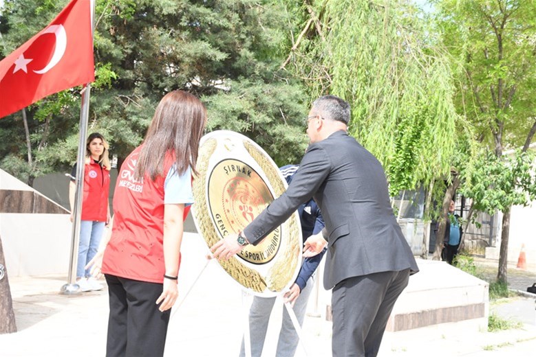ŞIRNAK'TA GENÇLİK HAFTASI KUTLAMALARI BAŞLADI.